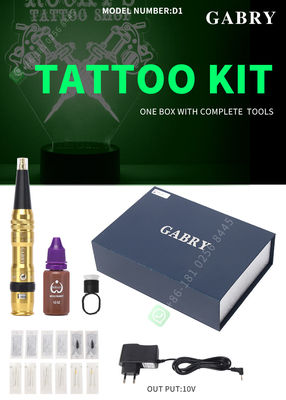 Penna senza fili permanente di alluminio del tatuaggio della macchina 10V di trucco