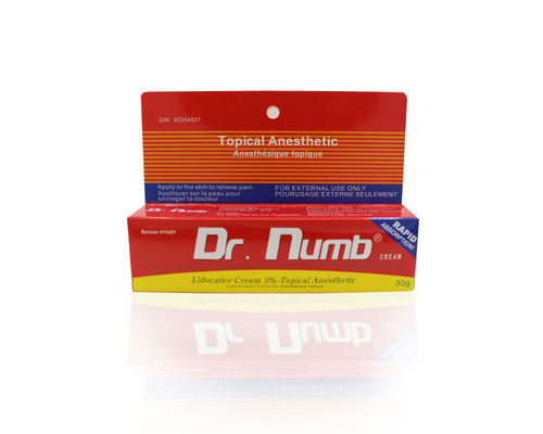 Crema anestetica Dr. Numb per sopracciglia indolore TKTX Tattoo Numbing Cream