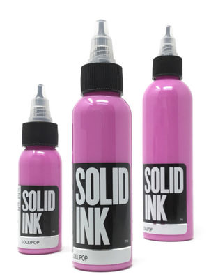 Inchiostro permanente del tatuaggio del pigmento 30ML 60ML 120ML 260ML FDA di trucco del micro tatuaggio naturale fucsia dell'inchiostro solido