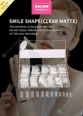 Punta del manicure di Matte False Nail Tips Salon di sorriso mezza