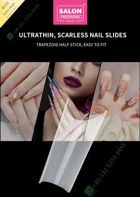 Il sorriso modella la qualità che di Matte False Nail Tips High la metà su ordinazione dell'unghia fornisce di punta la punta del manicure per l'unghia Art Salon