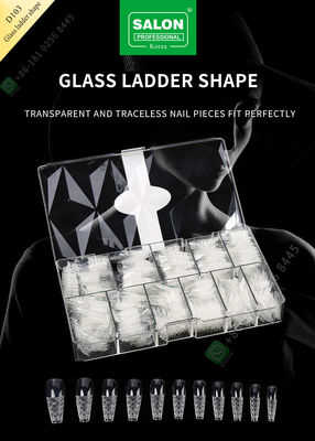 Traceless collega la mezza copertura che il chiodo falso fornisce di punta la forma di vetro della scala per Art Salon