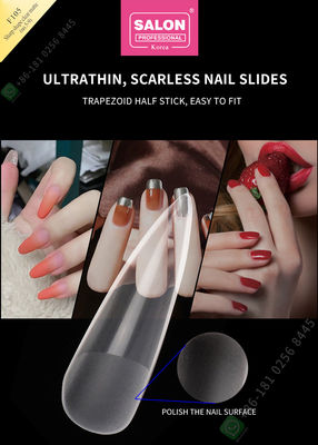 punte di 500pcs Matte Lady Artificial Half Nail e chiodo falso della copertura completa