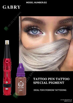 1 Kit Wireless Beauty Tattoo Machine Pen For Lip Permanent Make su