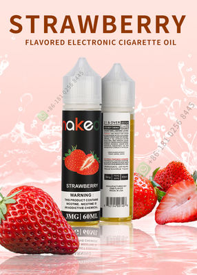 Liquido 60ml di Vaping della E-sigaretta di sapore della fragola di alta qualità del E-succo del E-liquido puro e sicuro