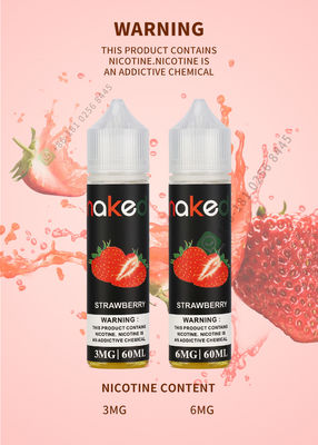 Nicotina liquido MSDS di gusto 5mg 6mg della fragola dell'olio della E-sigaretta di Vape