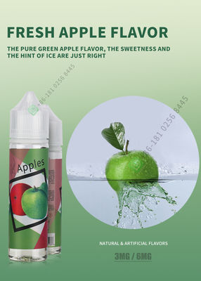 FCC 3mg 6mg E-Liquid Vape Juice Vaping Liquid 24 mesi Shelf Life