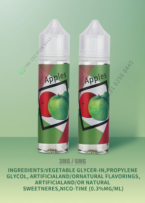 FCC 3mg 6mg E-Liquid Vape Juice Vaping Liquid 24 mesi Shelf Life