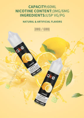 personalizzazione liquida di sapore del limone di Vaping della sigaretta di 30pg 30ml E
