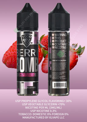 Il E-succo liquido di Vape del E-liquido del succo di VGOD Vape per la E-sigaretta 3 anni garantisce