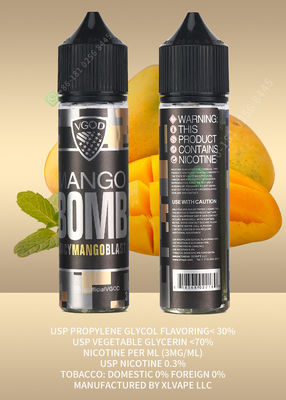 VGOD Vape Juice E-Liquid Pure Nicotine E-Cigarette Vaping Liquid Refill Smoke Juice Gusto 60ml