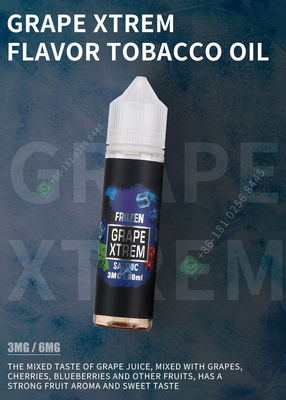 FCC materiale del nicotina del succo 6mg 11mg 12mg dell'OEM 2.029OZ Vape