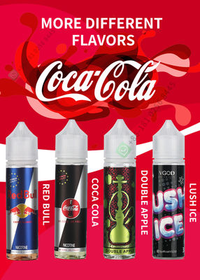 Il nicotina del E-liquido del E-succo di BLVK sala Vape Juice Vgod Nic Salt 50 sapori