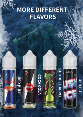 Rapporto della PAGINA di Vape Juice With Various VG di rosa di Vgod Blvk del sale del nicotina cattivo