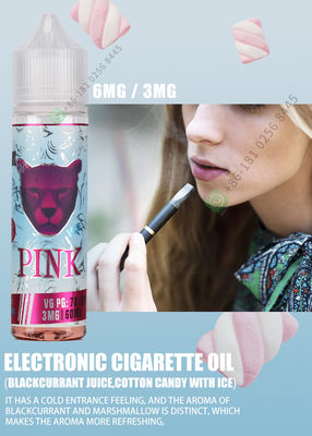 Sapore 12mg Nic Salt Vape Juice del tabacco con i vari ingredienti