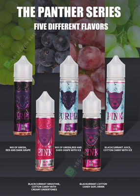 Bottiglia di plastica Tipo 30 ml Vaping Juice Nic Salt Vaping Liquid VGOD BLVK NASTY