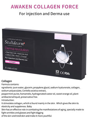 Siero per mesoterapia del collagene giovanile Set 5 ml Iniezione Anti-invecchiamento Riempitivi per pelle iniettabili