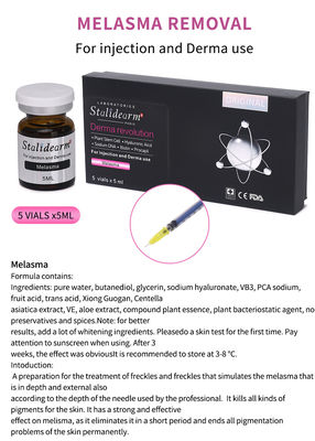 5 ml anti-melasma siero liquido set per iniezione con personalizzazione OEM