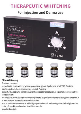 OEM ODM Skin Booster Idratazione Rimuovi macchie scure Ampola facciale Sbiancatura facciale Mesoterapia Iniezione di siero