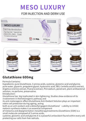 Fabbrica faccia mesoterapia iniezione siero alleggerimento idratante anti-invecchiamento sbiancamento Glutatione lifting filler