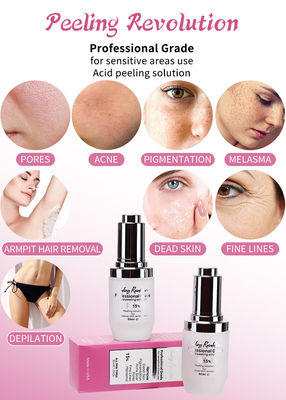 30 ml di siero per peeling della pelle / set liquido di qualità professionale per soluzione di esfoliazione della pelle del viso