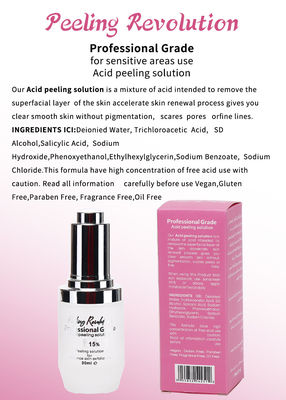 30 ml di siero per peeling della pelle / set liquido di qualità professionale per soluzione di esfoliazione della pelle del viso