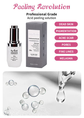 Serum di esfoliazione della pelle di qualità professionale Set di prodotti per la cura della pelle Pulizia Ristrutturazione della pelle Rivitalizzare Soluzione esfoliante