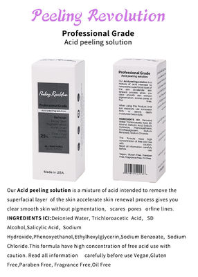 Serum per esfoliare il viso di qualità professionale per peeling della pelle
