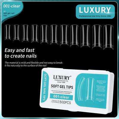 Lungo last squared personalizzabile false unghie per il salone di nail art con servizio OEM