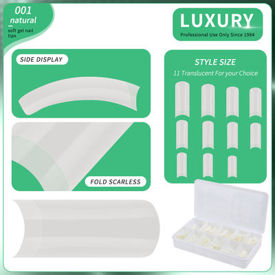 Lungo last squared personalizzabile false unghie per il salone di nail art con servizio OEM