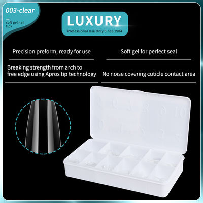 500PCS/Box Chiodi Acrilici Presi su unghie per l'arte delle unghie Design Manicure Strumenti