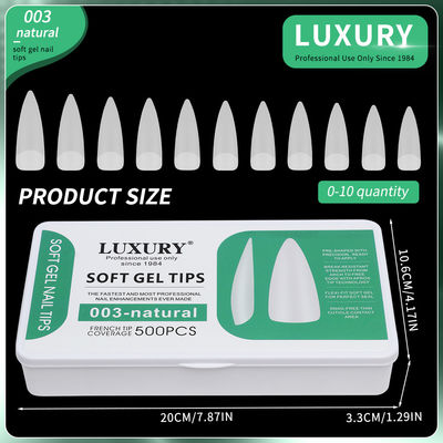 500PCS/Box Chiodi Acrilici Presi su unghie per l'arte delle unghie Design Manicure Strumenti