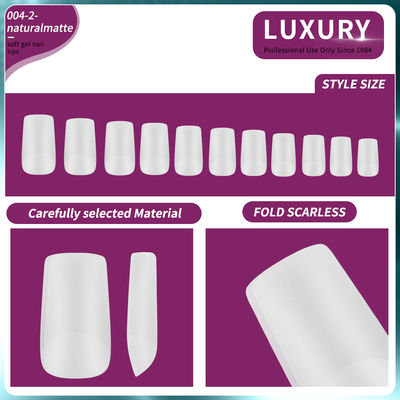 500pcs/Box Medio Quadrato in forma di unghie false per l'estensione dell'unghia Manicure Strumenti 11 dimensioni