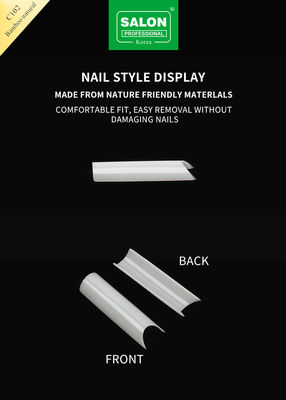 Quadrato Full Covered Ultra-Thin ABS False Nail for Salon Nail Extensions Easy DIY Nail Art a casa