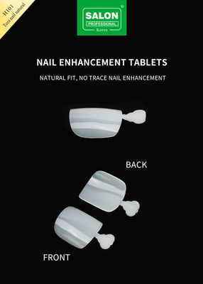 Colore naturale False Toenails Set Full Cover Acrilico Toes Unghie Per Salon-Finish Nail Art