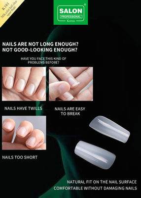 500pcs/Box ABS Salon Professionale False Nails per il DIY Nail Art