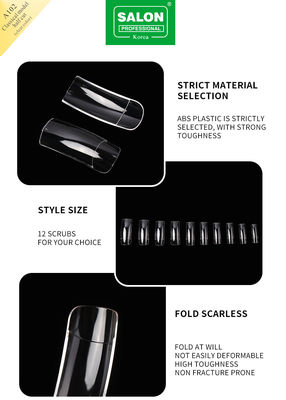 Salone Unghie professionali Color chiaro Full Cover False Unghie Per Estensione Unghie 500pcs/Box