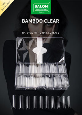 OEM Full Cover Bambù Chiaro Gel Morbido False Nails Disegni Artificiali