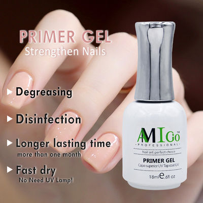 Amigo Gel Nail Polish Kit 18ml Semi-Permanente Soak Off UV / Led Varnish Per Salon Nail