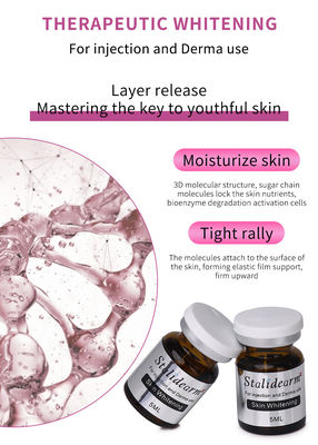 Personalizzazione OEM Sero viso iniettabile sbiancante per potenziamento della pelle e mesoterapia
