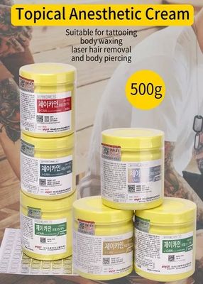 Crema anestetica per tatuaggi Korea Origin con olio di tea tree e aloe vera per zone sensibili
