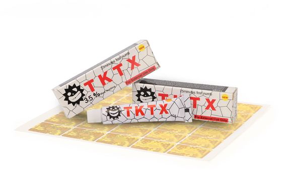 Crema anestetica TKTX con Lido Caina per sollievo dal dolore per 3-5 ore e trucco semipermanente