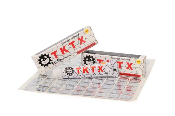 Crema anestetica TKTX a base d'acqua di alta qualità per tatuaggi e piercing
