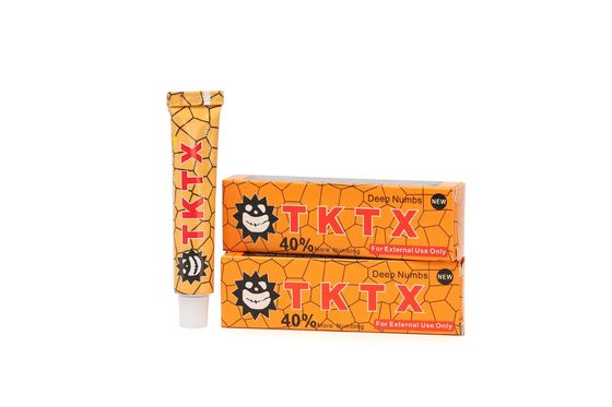 TKTX Crema Anestetica 75% Anestetica a base d'acqua senza grassi per tatuaggi indolori e trucco semipermanente