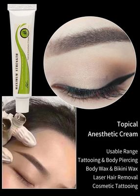 10g Crema anestetizzante per tatuaggi per 3-4 ore Indolore con spessore di 2-3 mm e 50-60 minuti di applicazione