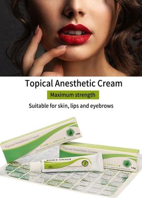 10g Crema anestetizzante per tatuaggi per 3-4 ore Indolore con spessore di 2-3 mm e 50-60 minuti di applicazione