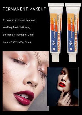 Crema anestetica per tatuaggi semipermanenti OEM/ODM non grassa da 10 g, sollievo rapido dal dolore