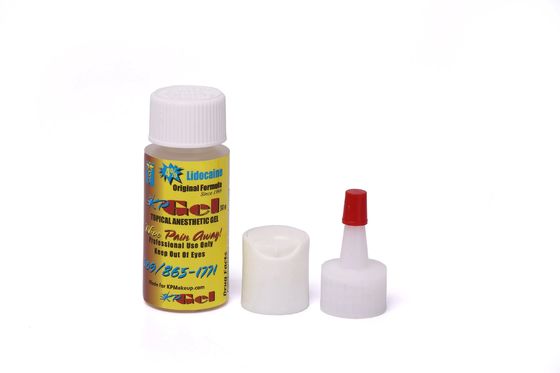 Uso professionale 2% lidocaina 1,5% tetracaina Crema anestetica per tatuaggi Gel anestetico topico