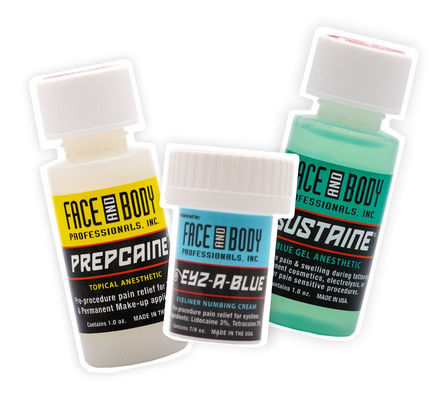 Gel anestetico per tatuaggi ad azione rapida con 2% di lidocaina e 1,5% di tetracaina per alleviare il dolore in 1,2oz/pz