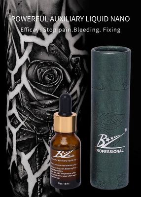 BL Green Liquido Intorpidente per Tatuaggi ad Azione Rapida 18ml/Flacone Agisce in 90 Secondi Liquido Anestetico Topico